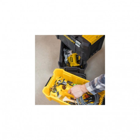Stanley Essential Tool hard case Plastic Grey, Yellow