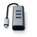 Satechi ST-TC2N1USB31AM laptop dock/port replicator USB 3.2 Gen 1 (3.1 Gen 1) Type-C Grey