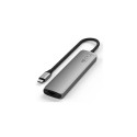 Satechi ST-P7SM interface hub USB Type-C 10000 Mbit/s Grey