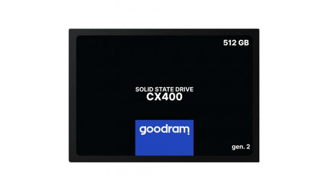 Goodram CX400 gen.2 512 GB 2.5&quot; Serial ATA III 3D TLC NAND