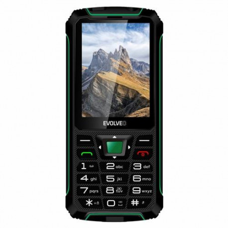 Evolveo StrongPhone SPW4RD 7.11 cm (2.8") 170 g Black, Green