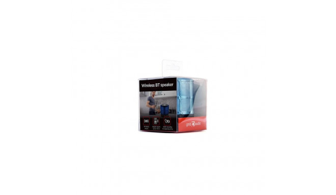 Gembird SPK-BT-08-B portable/party speaker Mono portable speaker Black, Blue 3 W