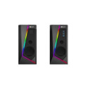 C-TECH spk-17 2-way Black Wired 6 W