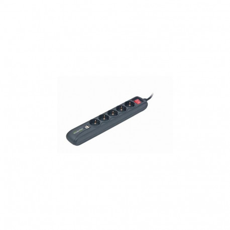 EnerGenie SPG5-U2-5 surge protector Black 5 AC outlet(s) 5 V 1.5 m