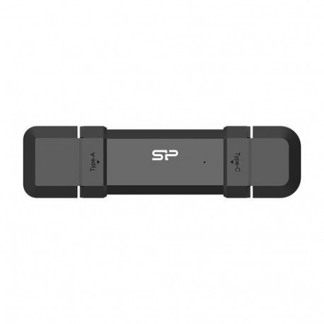 Silicon Power DS72 USB flash drive 250 GB USB Type-A / USB Type-C 3.2 Gen 2 (3.1 Gen 2) Black