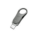 Silicon Power Mobile C80 USB flash drive 32 GB USB Type-A / USB Type-C 3.2 Gen 1 (3.1 Gen 1) Titaniu