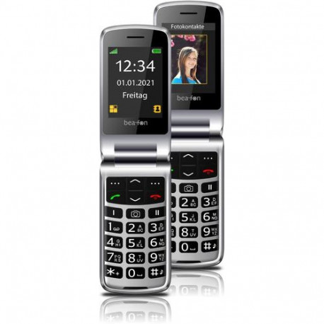 Beafon SL645 7.11 cm (2.8") 118 g Black, Silver Camera phone