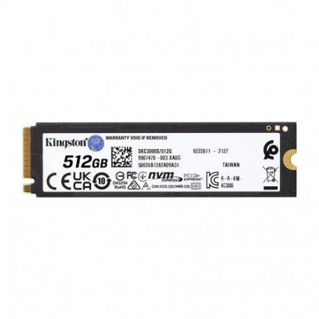 SSD  512GB Kingston M.2  PCI-E   NVMe Gen4 KC3000 retail