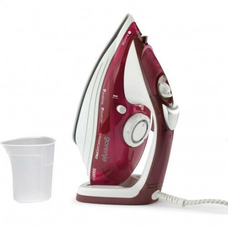 Gorenje SIH3000RBC Steam iron Ceramic soleplate 3000 W Red