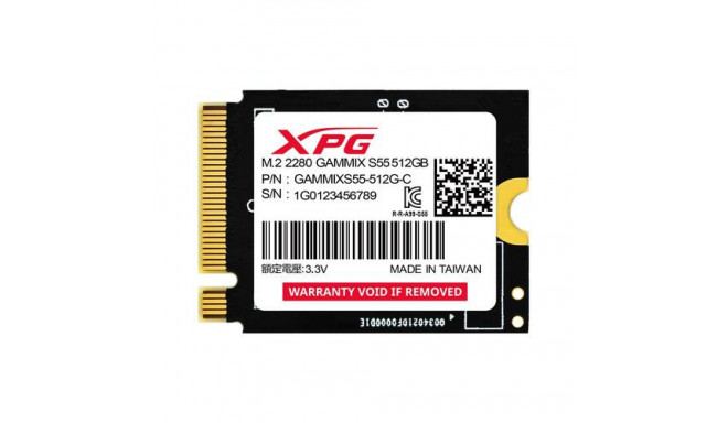 ADATA SGAMMIXS55-512G-C internal solid state drive M.2 512 GB PCI Express 4.0 3D NAND NVMe