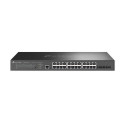 TP-Link Omada 24-Port 2.5GBASE-T and 4-Port 10GE SFP+ L2+ Managed Switch with 16-Port PoE+ &amp;