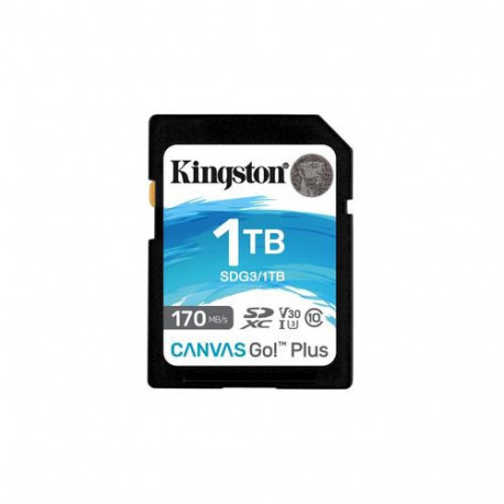 Kingston Technology Canvas Go! Plus 1TB SDXC Canvas Go Plus 170R C10 UHS-I U3 V30