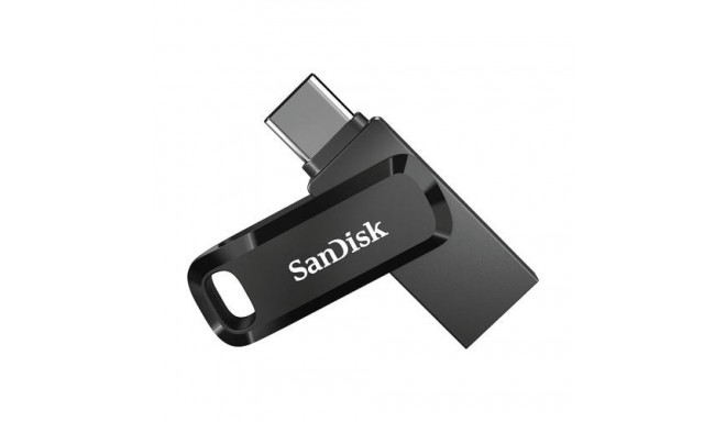 SanDisk Ultra Dual Drive Go USB flash drive 32 GB USB Type-A / USB Type-C 3.2 Gen 1 (3.1 Gen 1) Blac