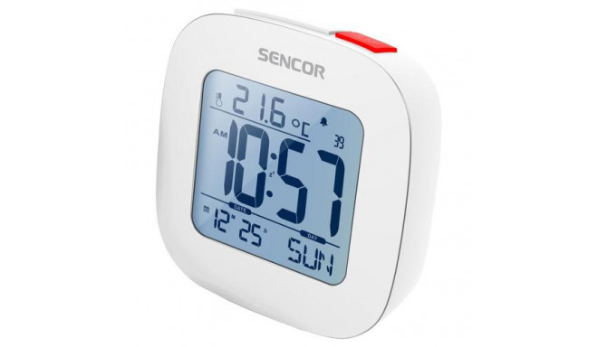 Sencor SDC 1200 W alarm clock Digital alarm clock White