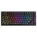 Savio SAVGK-PHENIX YELLOW keyboard Gaming USB + RF Wireless + Bluetooth QWERTY US English Black