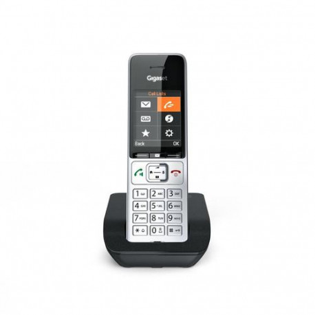 Gigaset COMFORT 500 DECT telephone Caller ID Black, Silver