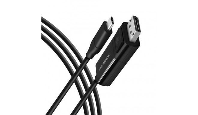 Axagon RVC-DPC video cable adapter 1.8 m USB Type-C DisplayPort Black