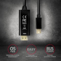 Axagon RVDM-HI14C2 Mini-DisplayPort zu HDMI Adapterkabel 4K/30 Hz 180 cm lang - Kabel - Digital/Disp