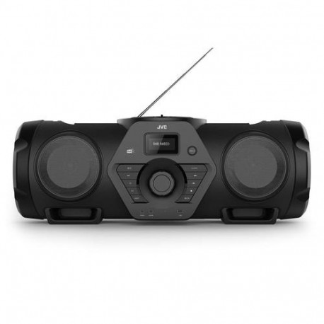 JVC RV-NB300DAB portable stereo system Analog & digital 60 W DAB+, FM Black MP3 playback