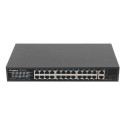 Lanberg RSFE-24P-2C-250 network switch Unmanaged Gigabit Ethernet (10/100/1000) Power over Ethernet 