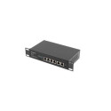 Lanberg RSFE-4P-2FE-60 network switch Unmanaged Fast Ethernet (10/100) Power over Ethernet (PoE) 1U 