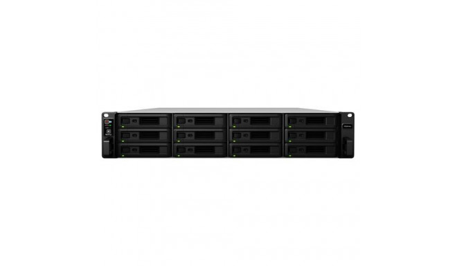 Synology RackStation RS3618xs NAS Rack (2U) Intel® Xeon® D D-1521 8 GB DDR4 DiskStation Manager Blac
