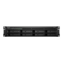 Synology RackStation RS1221RP+ NAS/storage server Rack (2U) Ryzen Embedded V1500B 4 GB DDR4 0 TB Dis