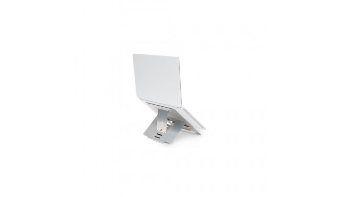 R-Go Tools Laptop stand R-Go Riser Flexible, adjustable folding laptop riser, ergonomic, Hylite alum