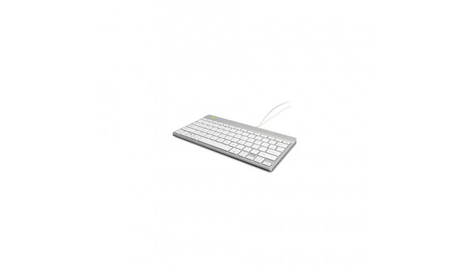 R-Go Tools Ergonomic keyboard R-Go Compact Break, compact keyboard with break software, QWERTY (US),