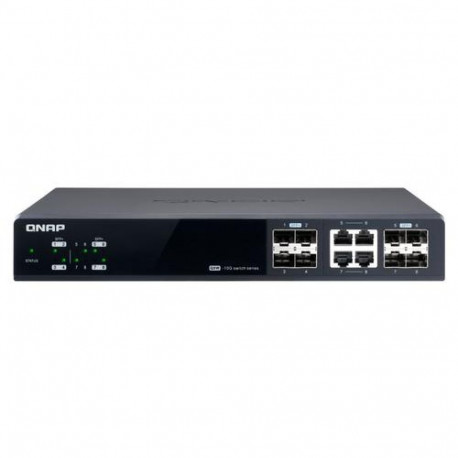 QNAP QSW-M804-4C network switch Managed 10G Ethernet (100/1000/10000) Black