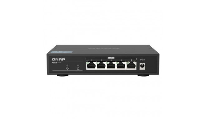 QNAP QSW-1105-5T network switch Unmanaged Gigabit Ethernet (10/100/1000) Black
