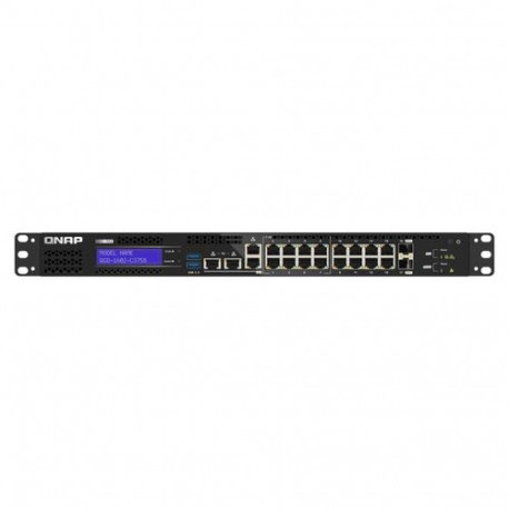 QNAP QGD-1602-C3758-16G network switch Managed L2 2.5G Ethernet (100/1000/2500) Black, Grey