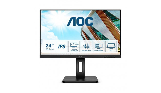 AOC P2 Q24P2Q LED display 60.5 cm (23.8&quot;) 2560 x 1440 pixels Quad HD Black