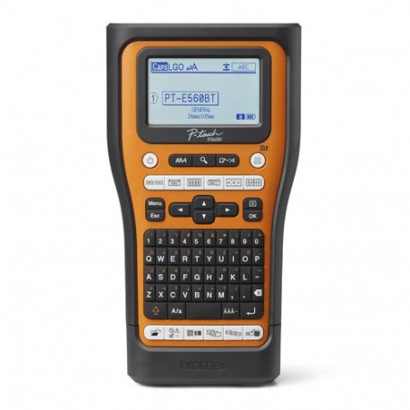 Brother PTE560BTVPQL1 label printer Thermal transfer 180 x 180 DPI 20 mm/sec Wired & Wireless HS
