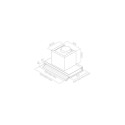 Elica Boxin IX/A/60 Built-in Stainless steel 430 m³/h