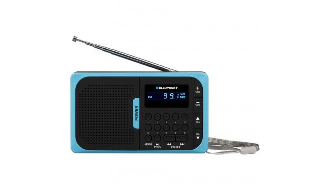 Blaupunkt PR5BL radio Analog Black, Blue