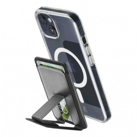 Cellularline Pocket Stand Mag Magnetic card holder with stand function compatible with MagSafe