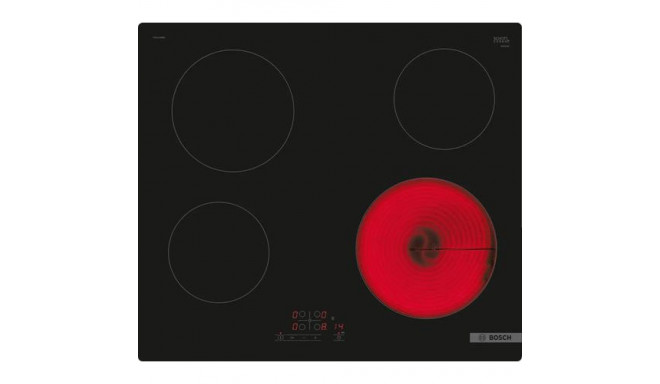 Bosch Serie 4 PKE611BB2E hob Black Built-in 60 cm Ceramic