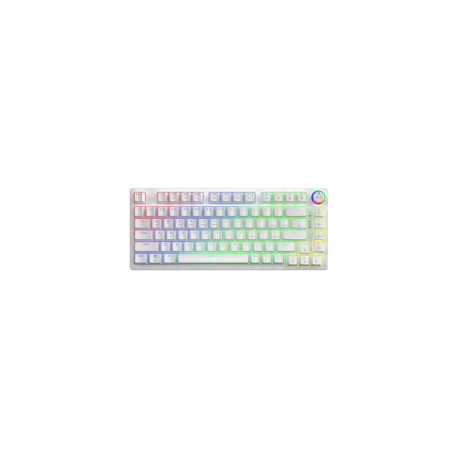 Savio Phenix WHITE GAT YELLOW keyboard Gaming USB + Bluetooth QWERTY US International