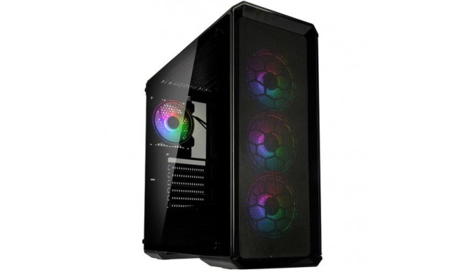 Kolink Levante V2 ARGB Midi Tower Transparent, Black