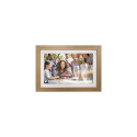 Denver PFF-1042LW digital photo frame Wood 25.6 cm (10.1&quot;) Touchscreen Wi-Fi