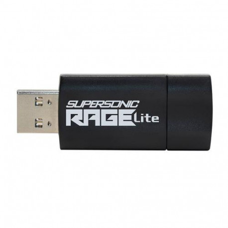 Patriot Memory Supersonic Rage Lite USB flash drive 64 GB USB Type-A 3.2 Gen 1 (3.1 Gen 1) Black, Bl