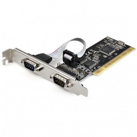 StarTech.com PCI Serial Parallel Combo Card with Dual Serial RS232 Ports (DB9) & 1x Parallel LPT