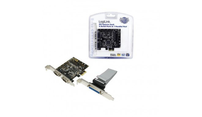LogiLink PC0033 interface cards/adapter Internal Parallel, Serial