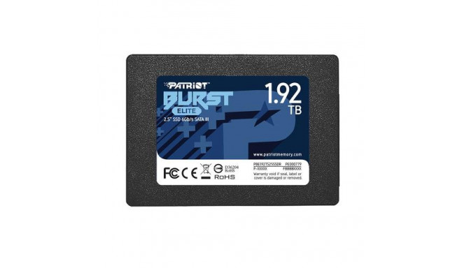Patriot Memory Burst Elite 1.92 TB 2.5&quot; Serial ATA III