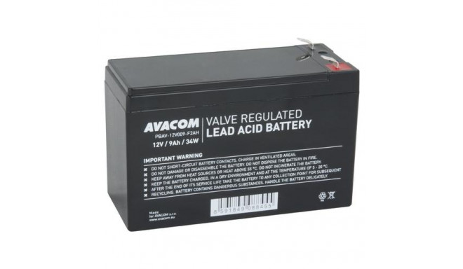 AVACOM PBAV-12V009-F2AH UPS battery Sealed Lead Acid (VRLA) 12 V 9 Ah