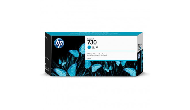 HP 730 300-ml Cyan DesignJet Ink Cartridge