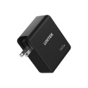 UNITEK P1115A mobile device charger Universal Black AC Fast charging Indoor