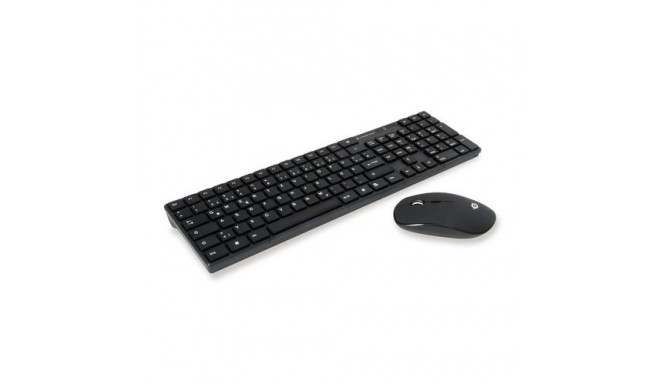 Conceptronic ORAZIO01DE keyboard Mouse included Home RF Wireless QWERTZ German Black