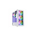 Kolink OBSERVATORY HF GLASS WHITE ARGB Midi Tower